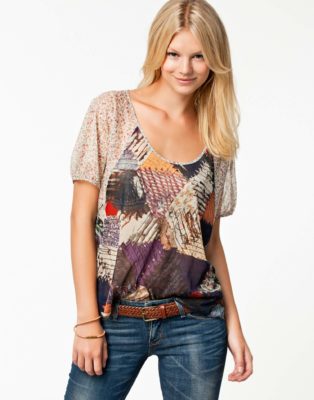 تی شرت آستین گشاد Denim & Supply Ralph Lauren