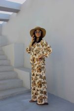 ست شومیز شلوار آبرنگی - تصویر 4